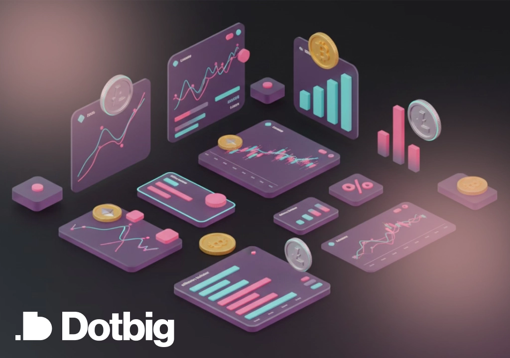 Dotbig trading dashboard with charts and indicators